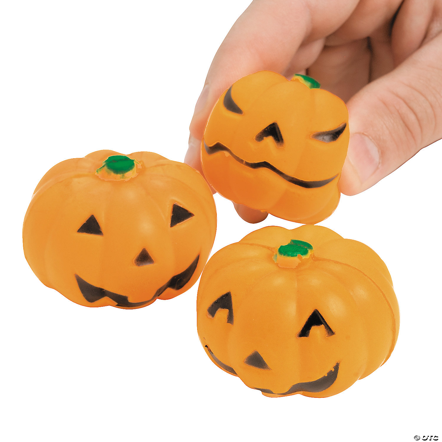 Pumpkin Squeeze Stress Balls - 24 Pk
